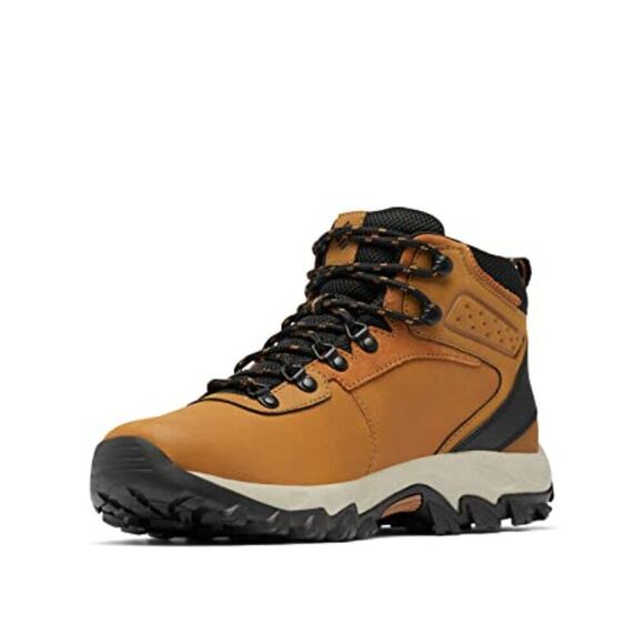 Columbia Men's Newton Ridge™ Plus II Waterproof Hiking Boot Wide Light Brown Nwt - Picture 1 of 13